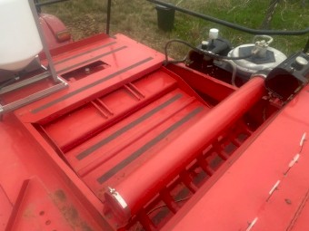 2006 Massey Ferguson 187 SBC Large Square Crop Cutter Baler