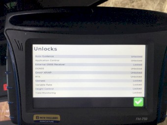 Trimble FM 750 rtk & EZ STEER