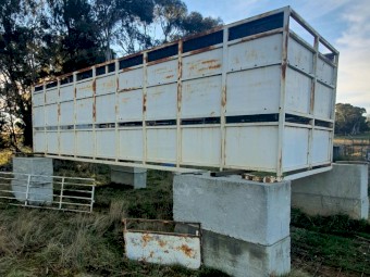 22ft 2x1 stock crate.