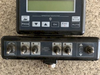 Silvan 4000 litre TGS 3 row vineyard sprayer 