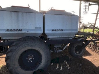 Gason 5100 Cultimaster with Gason 1850 Airseeder
