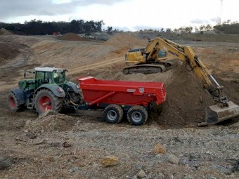 2022 Herculano HDPA 25 Dumper. Tractor Towed.