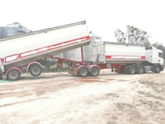 2008 Tefco 19 metre tipper set