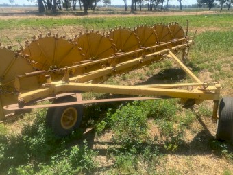 7 Wheel Connor Shea Hay Rake