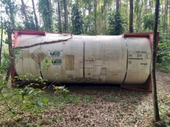 Tank ISO container .