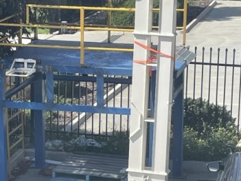 Steel Platform 2x2.5x2.4m height approx