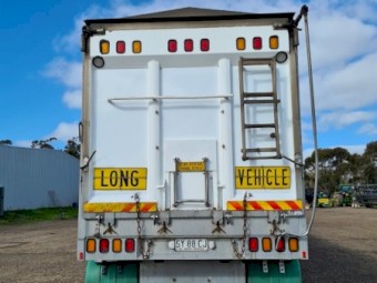 2011 Lusty EMS B-Double Aluminum Tipper Set