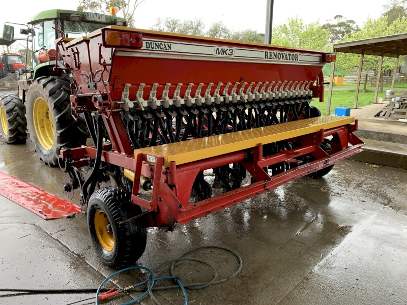 Duncan MK3 Renovator 23 Run with press wheels