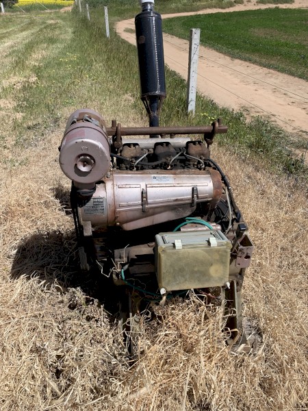 Same 55hp motor with irrigation pump