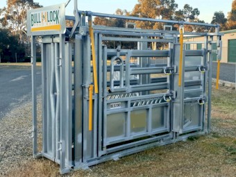 Brand New Cattle Crush. Side squeeze.