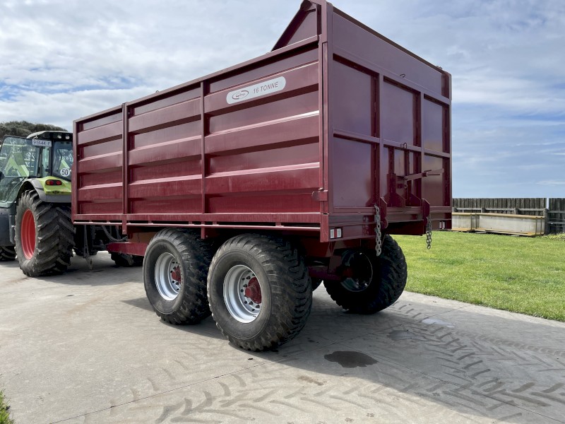 Giltrap 16 Tonne Hydraulic Tipping Grain Trailer