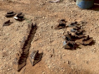 Points ,cultivator combine 