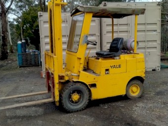 A Yale FG20P Forklift on LPG.