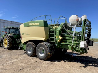 2018 Krone Big Pack 1290 HDP2 8 string Square Baler