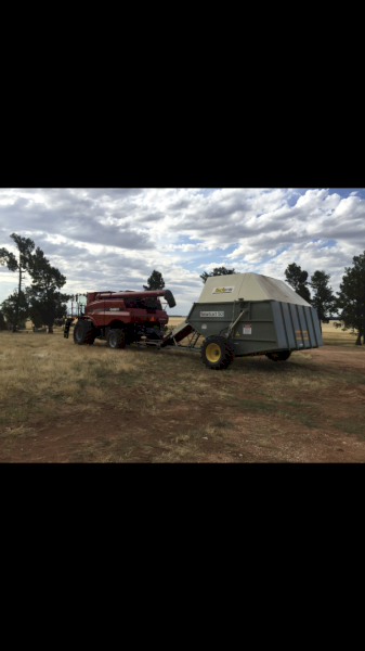 Tecfarm chaff cart