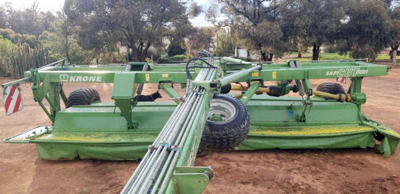 Krone Easy Cut 6210 CV Flail Mower Conditioner