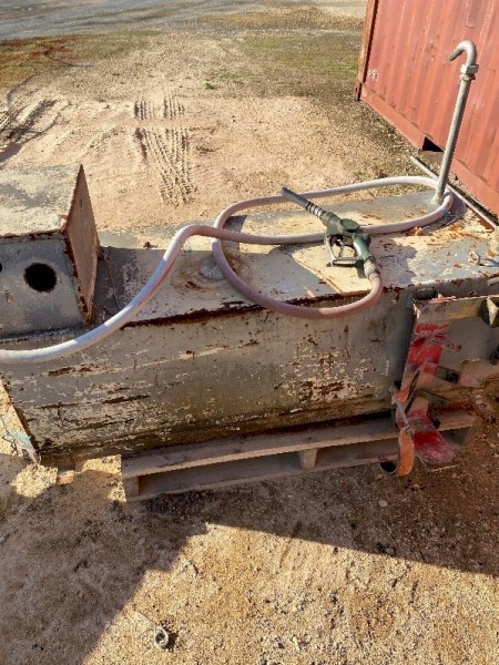 Steel Diesel Tank with pump & flow meter