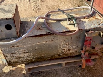 Steel Diesel Tank with pump & flow meter