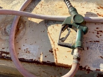 Steel Diesel Tank with pump & flow meter