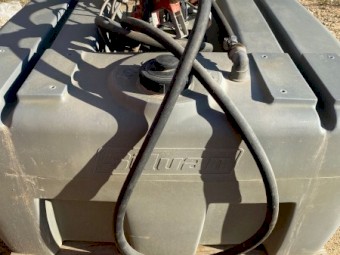 Silvan - Portable Plastic Diesel Tank with Pump & Flow Meter