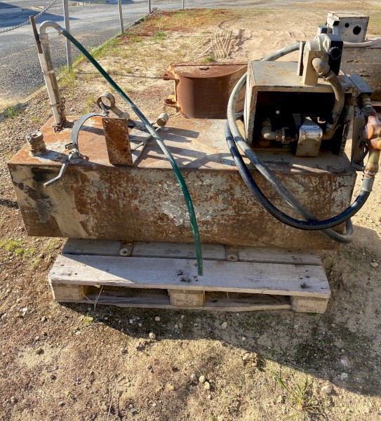 Steel Diesel Tank with Pump and flow Meter