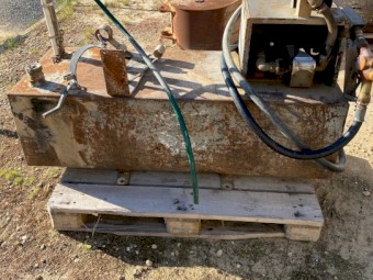 Steel Diesel Tank with Pump and flow Meter