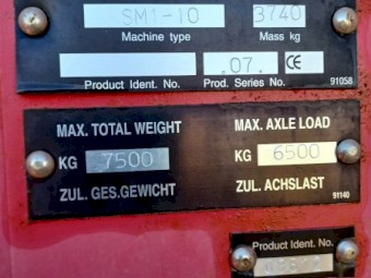 Feed mixer vertical hay and grain mixer Trioliet Solo Mix 1-100 SM1-10