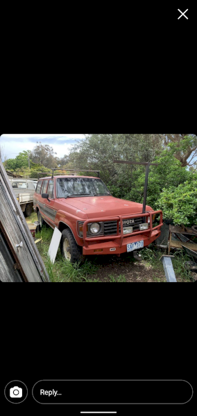 WANTED OLD TOYOTA LANDCRUISER