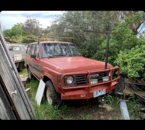 WANTED OLD TOYOTA LANDCRUISER