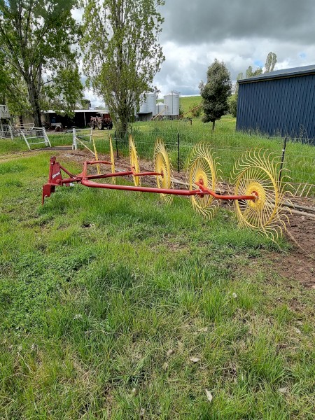 2019 Sitrex 6 Wheel Rake