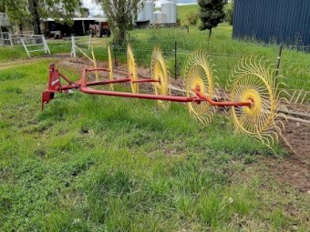 2019 Sitrex 6 Wheel Rake