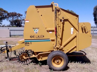 Vermeer 504 Round Net Baler