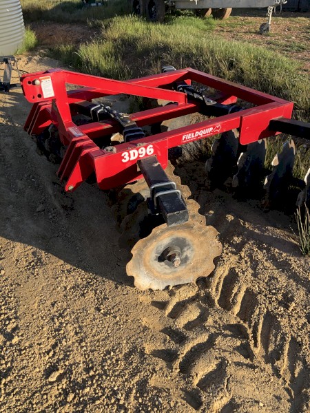 FieldQuip 3D96 Heavy Duty Disc Plough