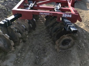 FieldQuip 3D96 Heavy Duty Disc Plough
