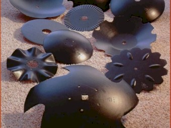 CASE 28 INCH DISC BLADE - SCALLOPED / FLAT BACK