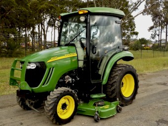 2014 John Deere 3520 E-Hydro 4x4 Compact Agricultural Farm Tractor