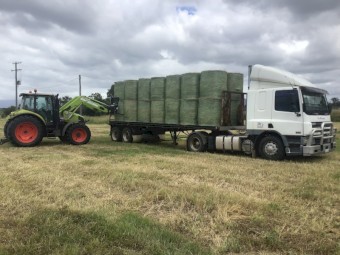 2005 DAF CF75 Single Drive Prime Mover & 28ft Semi Trailer
