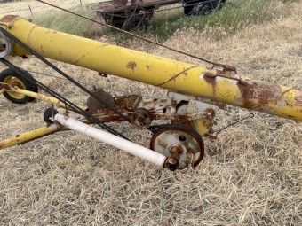 Auger - Connor Shea. 36 feet X 8 inch. PTO  driven with clutch.