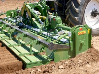 Celli Lothar 3 Row Rotary Hoe Bedformer