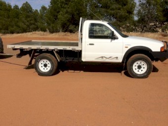 99 Ford Courier 4x4 2.5L Turbo Intercooled Diesel Tray Manual