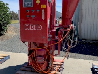 CENTRI COATER treating plant with powder feeder