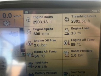 2012 Case IH 7230 Header & 36ft Honeybee Front