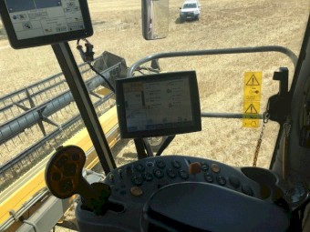 2012 Case IH 7230 Header & 36ft Honeybee Front