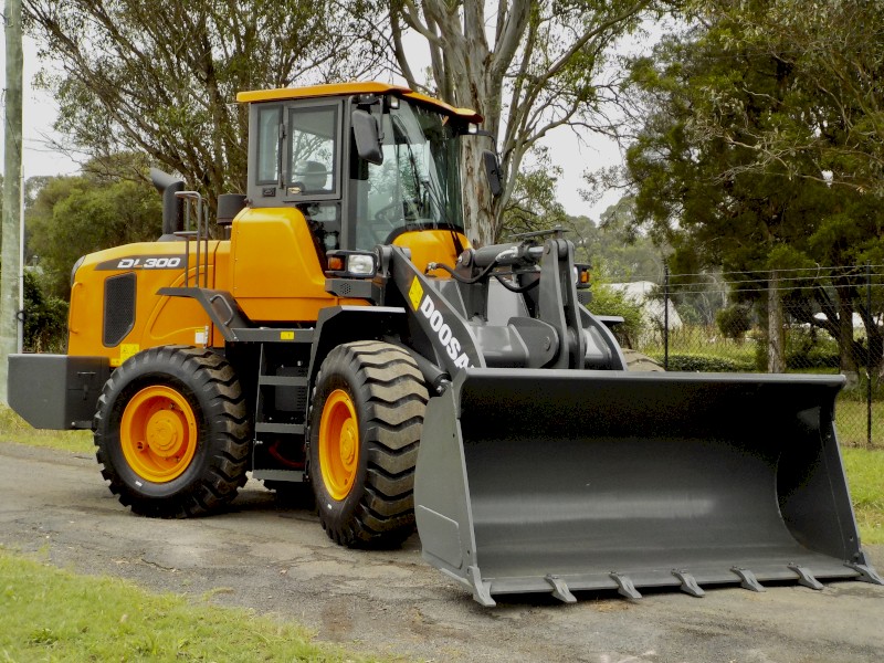 Brand New Never Used 1/2021 Doosan DL300 4x4 Articulated Wheel Loader