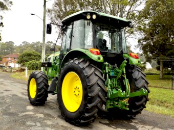 2015 John Deere 6100 RC 4x4 110 hp Tractor