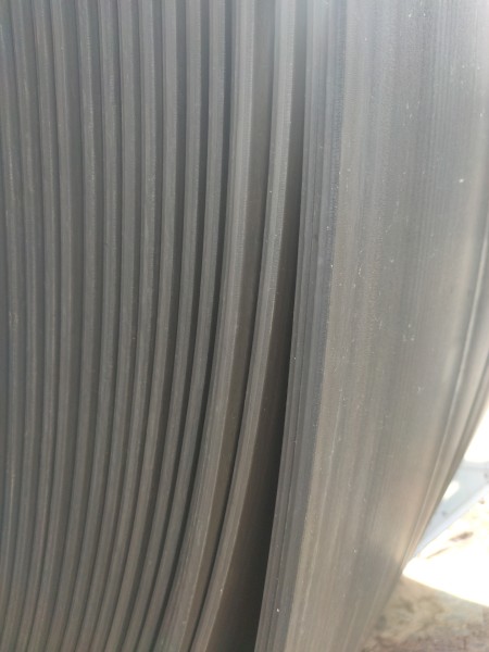 Used conveyor belt rubber