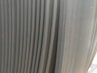 Used conveyor belt rubber