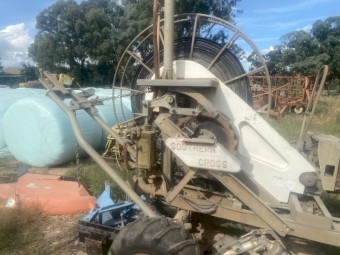 Large   Southern Cross Traveling Irrigator