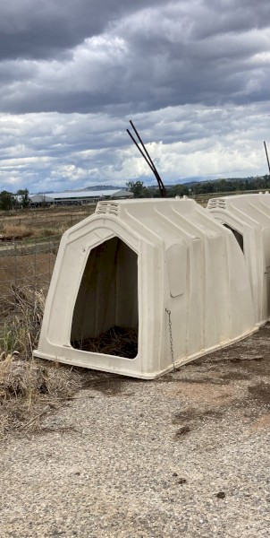 Calf hutches