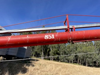 8x51 Buhler Auger 21HP Honda Motor